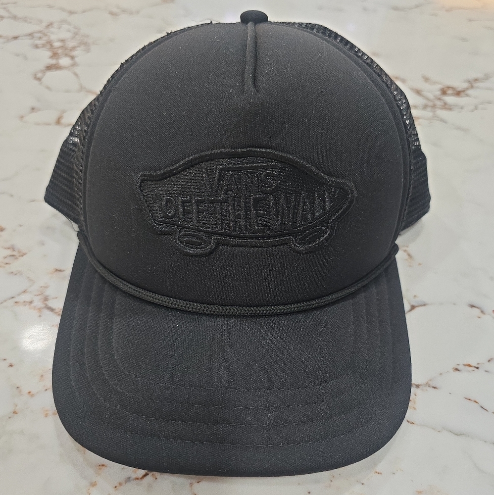 Vans Classic Black Mesh Cap